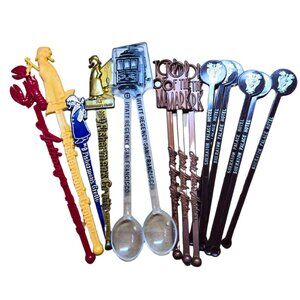 Vintage Travel Souvenir San Fransisco Bar Advertising Swizzle Sticks Stirrers